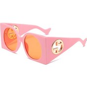 Resim Raccoon Kadın Vintage Büyük Boy Kedi Gözü Güneş Gözlüğü - Moda Ve Şık Tasarımgriblack51 Gri 