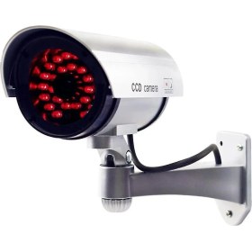 Resim BDZ Mall Güneş Enerjili Simülasyon Kamera Güvenlik Cctv Dome Kamera Açık 30 LED Gece Lambası ile Açık (Yurt Dışından) 
