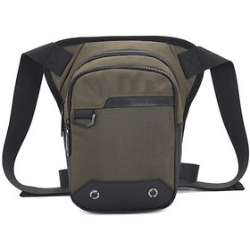 Resim Leezsing Hafif Ve Su Geçirmez Motosiklet Bacak Çantası - Kamp Ve Seyahat İçin Pratik Yeşil 