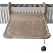 Resim Akat Cosy Comfort Kedi Kalorifer Yatağı(kapuçino)(10cmKISA panel) 