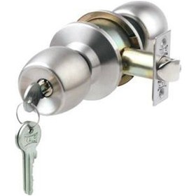 Resim Kale Otel Tipi Topuzlu Saten Wc Kilidi 