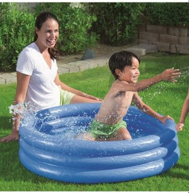 Resim Şişme Havuz 3 Halkalı Mavi 51025 Mavi 