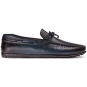 Resim Deery Hakiki Deri Lacivert Loafer Erkek Ayakkabı - 01647mlcvc04 Lacivert 