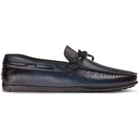 Resim Deery Hakiki Deri Lacivert Loafer Erkek Ayakkabı - 01647mlcvc04 Lacivert 
