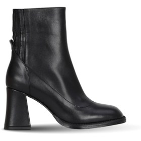 Resim Bueno Shoes Siyah Deri Kadın Topuklu Bot 42wb45401 