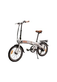 Resim Alba Fold 2 Std Elektrikli Katlanır Bisiklet Led Gösterge, 7.8ah Batarya Beyaz E-bike 