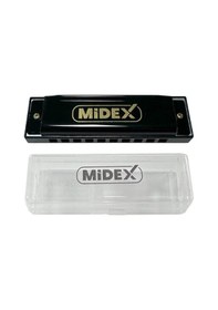 Resim Midex Hn-10bk Siyah Örf Aletleri 10 Delikli Mızıka 