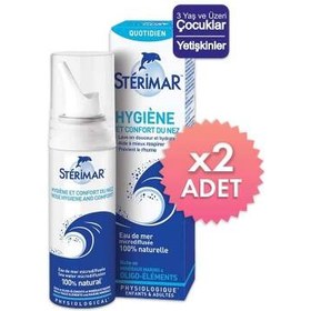 Resim Sterimar Deniz Suyu Burun Spreyi 100 ml 2 adet 