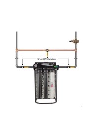 Resim Esli Aquabir Strong Direkt Akışlı Pompalı Su Arıtma Cihazı 400 Gpd - 70301010 