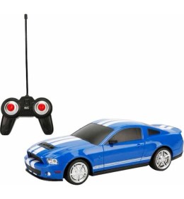 Resim Suncon 1:24 Ford Mustang Shelby GT500 Işıklı Uzaktan Kumandalı Araba - Mavi Araba 