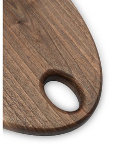 Resim Yekpare Masif Ahşap Sunum Tahtası Kesme Tahtası Ceviz Large 3 