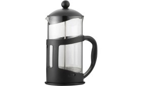 Resim Camlı Çay Demliği ve Makinesi, 1000 Ml, Şık Gri Renkli Set 