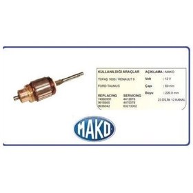 Resim Mako Kollektör Fıat Dkş Eski Model Renault R9 R11 R19 Taunus Tr 