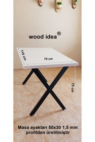 Resim wood idea 70 X 110 Mutfak Masası....yemek Masası...çalişma Masası 