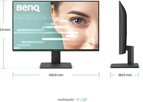 Resim BenQ GW2491 23,8" IPS 1920x1080 5ms 100Hz HDMI DP Eye Care Ev Ofis Monitörü 