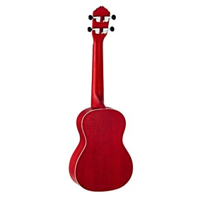 Resim Ortega Rufire RUFIRE Concert Ukulele (Red Satin) 
