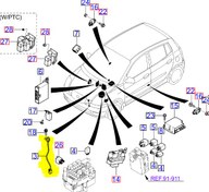 Resim Picanto Ön Kaput Swici Orjinal | 9388007000 