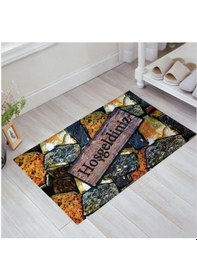 Resim Taş Desenli Kauçuk İç Ve Dış Kapı Önü Paspası 40x70 