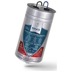 Resim Pofaco Tüp 1,5 Kvar Monofaze Kondansatör P230150 