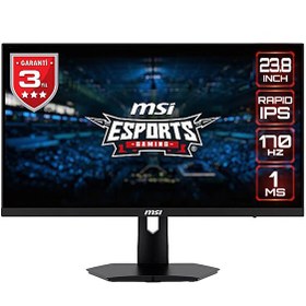 Resim MSI G244F E2 23.8" 180 Hz 1 ms Adaptive Sync FHD Rapid IPS Gaming Monitör MSI