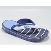 Resim Calx Merdane M120 Masajlı Parmak Arası Terlik Lacivert - Beyaz - Mavi 43 Numara 