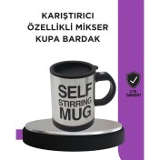 Resim Toz Içecekler Için Hızlı Karıştırma Özellikli Termos Kupa 