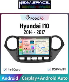 Resim NEWSPACE HYUNDAİ İ10 Uyumlu ANDROİD 8GB RAM 128GB ROM 8 ÇEKİRDEK CARPLAY MULTİMEDYA 