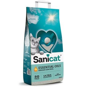 Resim Sanicat Essential Oils Yasemin Kokulu Kedi Kumu 10 Kg 