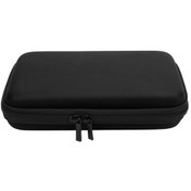 Resim Vkemall New 2ds Xl/2ds Ll/3ds İçin Sert Kılıf, Su Geçirmez Pu + Eva, 8 Oyun Kartı Slotu, Mesh Çanta Ve Bileklik Kayışı - Taşınabilir Oyun Konsolu Koruyucu Kılıf Siyah 