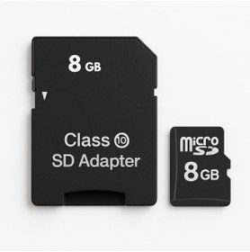 Resim SMAYLİNG 4 GB Class 10 Micro SD Kart + SD Adaptör - Yüksek Hızlı Hafıza Kartı 