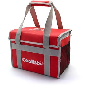Resim Coolist CL26R 26 L Katlanabilir Kırmızı Termos Bez Çanta Buzluk 