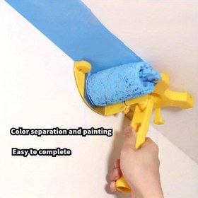 Resim Premium Kenar Düzeltme Rulo Fırça Seti - İç Köşelere Lateks Boya Kolayca Uygulayın, Mimari Geliştirmeler için Mükemmel Duvar Dekoratörü 