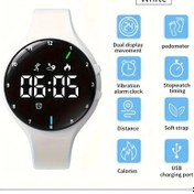 Resim Gaojunshop01 Akıllı Saat Kadın Erkek 1.38 İnç Hd Pedometre Ip68 Fitness Bileklik Beyaz Diğer 