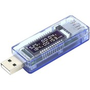 Resim Keweısı Usb Akım Ve Voltaj Ölçer V20 