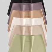 Resim 6'lı Kadın Yüksek Bel İç Çamaşırı - Dikişsiz Nefes Alabilir Orta Yükseklikte Rahat Kesim, Yoga, Spor Salonu, Günlük Kullanım için Düz Renk Külot - Hafif ve Görünmez Tasarım, Yüksek Bel İç Çamaşırı, Spor Salonu Gereçleri, Pürüzsüz Doku 