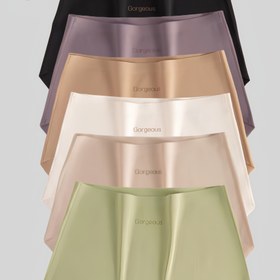 Resim 6'lı Kadın Yüksek Bel İç Çamaşırı - Dikişsiz Nefes Alabilir Orta Yükseklikte Rahat Kesim, Yoga, Spor Salonu, Günlük Kullanım için Düz Renk Külot - Hafif ve Görünmez Tasarım, Yüksek Bel İç Çamaşırı, Spor Salonu Gereçleri, Pürüzsüz Doku 