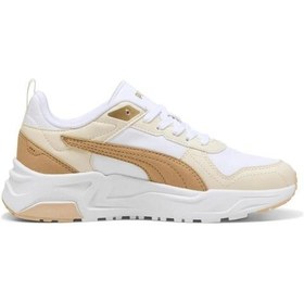 Resim Puma 40070402 Trınıty 2 Whıte Lıght Sand Kadın Sneaker Beyaz 