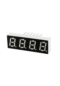 Resim 0.56 İnç 4 Basamaklı Kırmızı Katot 7 Segment Gösterge - 3 Adet 