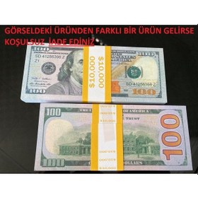 Resim Aykar 30 Deste 100 Dolar Geçersiz 1. Kalite Çift Taraflı Baskı 