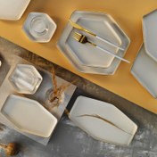 Resim Aryıldız Cara Gold 32 Parça 6 Kişilik Kahvaltı Takımı 