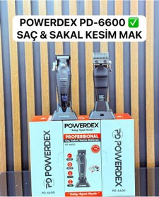 Resim powerdex Pd-6600 Profesyonel Saç Sakal Kesim Makinası 