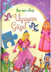 Resim Yap-Boz Kitap Uyuyan Güzel- Çiçek Yayıncılık 