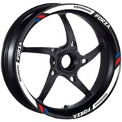 Resim Honda M Power Beyaz Forza Uyumlu 1 Set Jant Şeridi 