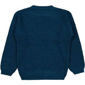 Resim Civil Boys Waffle Örgülü 10-13 Yaş Kazak - Yeşil - Koyu Yosun / 10-11 Yaş 