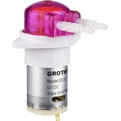 Resim Moveevo 12v/24v Dc Mini Peristaltik Pompa - Gıda Sınıfı Silikon Hortumlu 2x4mm - 80 C'ye Dayanıklı 