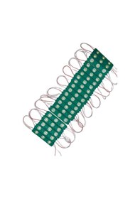 Resim 200 Adet 12 Volt 1.2 Watt 3 Lensli Yeşil Led Modül Ip65 1 Paket 