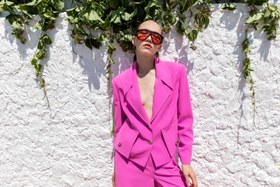 Resim DÜĞMELİ BLAZER CEKET - PEMBE / 42 