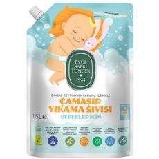 Resim Eyüp Sabri Tuncer Doğal Zeytinyağı İçerikli Bebek Çamaşır Yıkama Sıvısı 1,5 L 