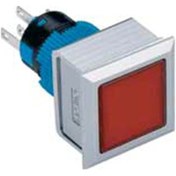 Resim 21x21 Yaylı Butonlar 5p 1no/1nc Led Voltajı 10v 24v Ve 220v Yeşil 