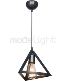 Resim Modelight PRİZMA TEKLİ SARKIT SİYAH SALON-OTURMA ODASI-ÇOCUK ODASI-YEMEK-YATAK ODASI--ANTRE-MUTFAK 